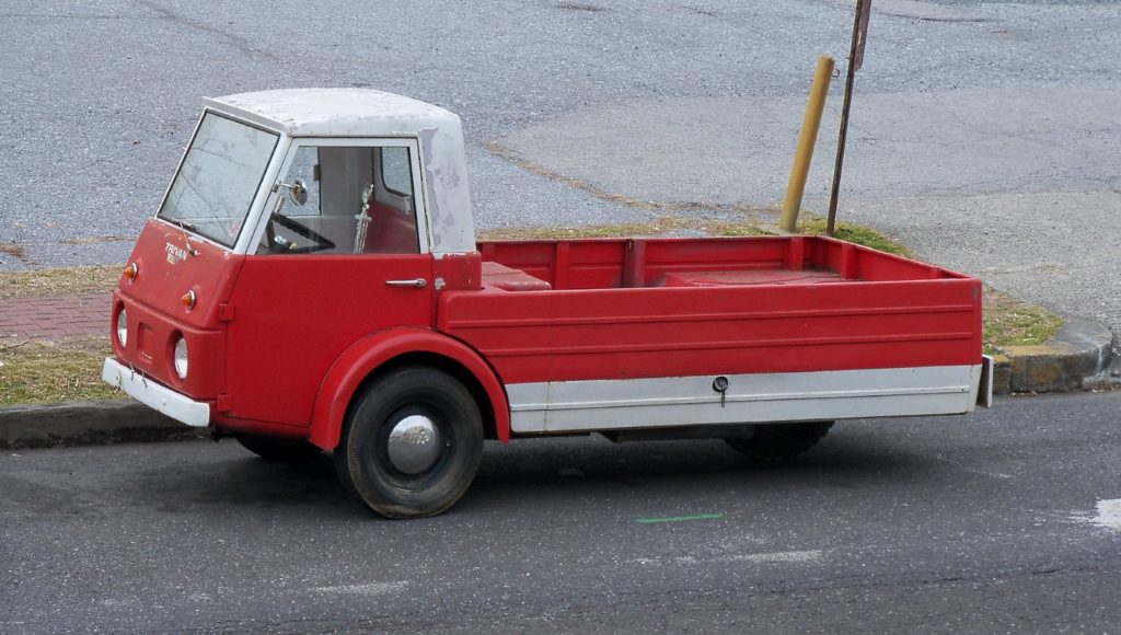 ciężarowy trójkołowiec Roustabout Trivan 
