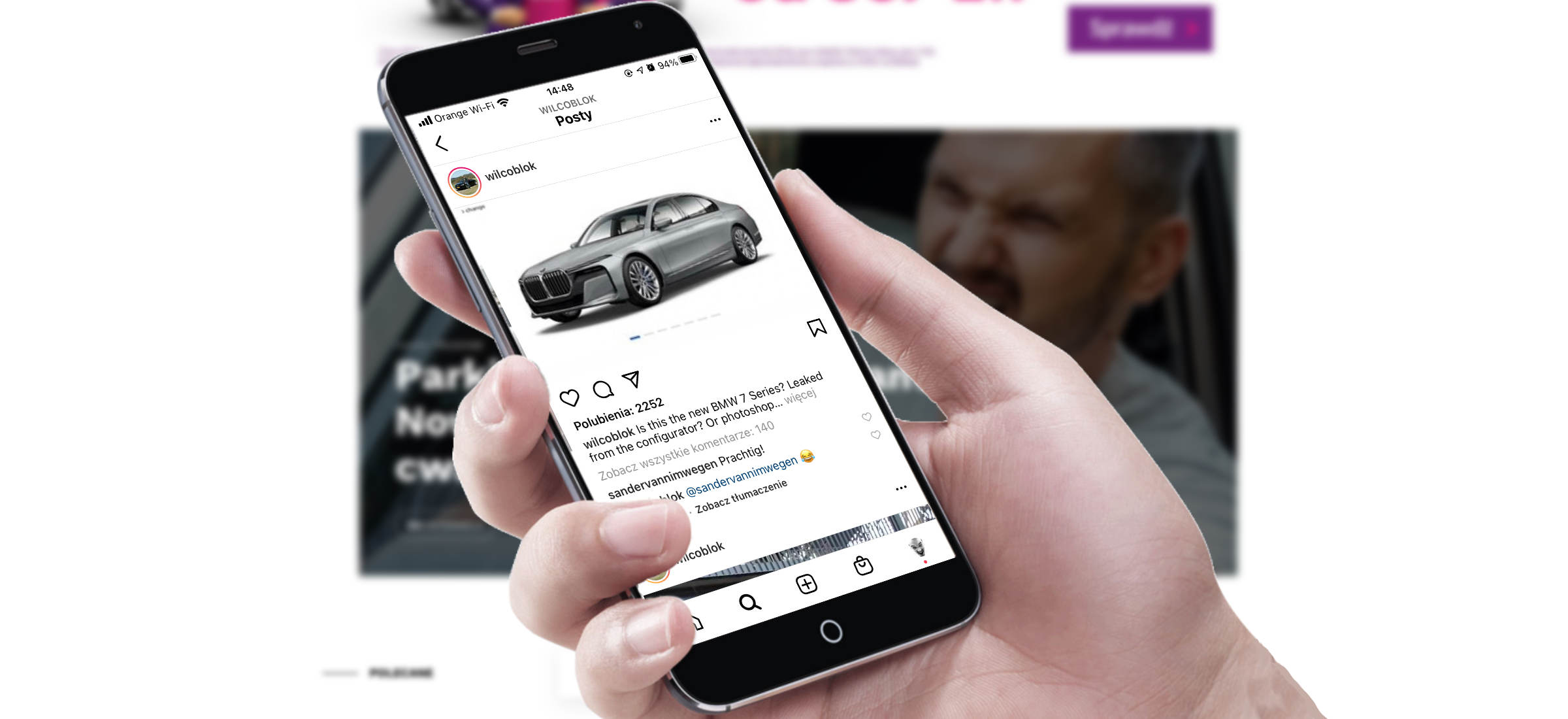 Czy taki wygląd będzie mieć nowe BMW serii 7? Tajemnicze zdjęcie w sieci