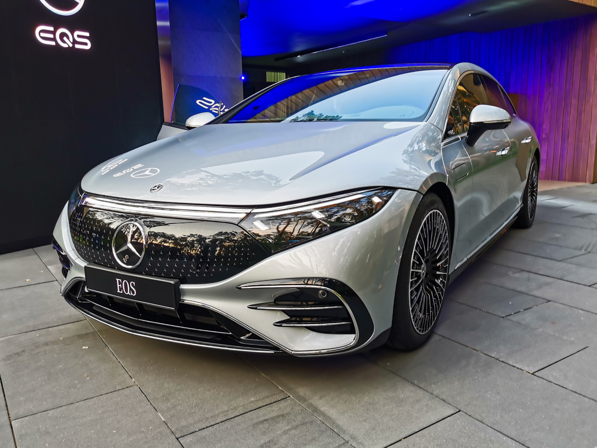 Mercedes EQS - premiera 