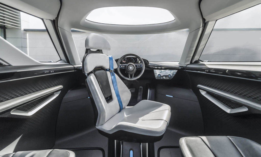 Porsche van Vision Renndienst