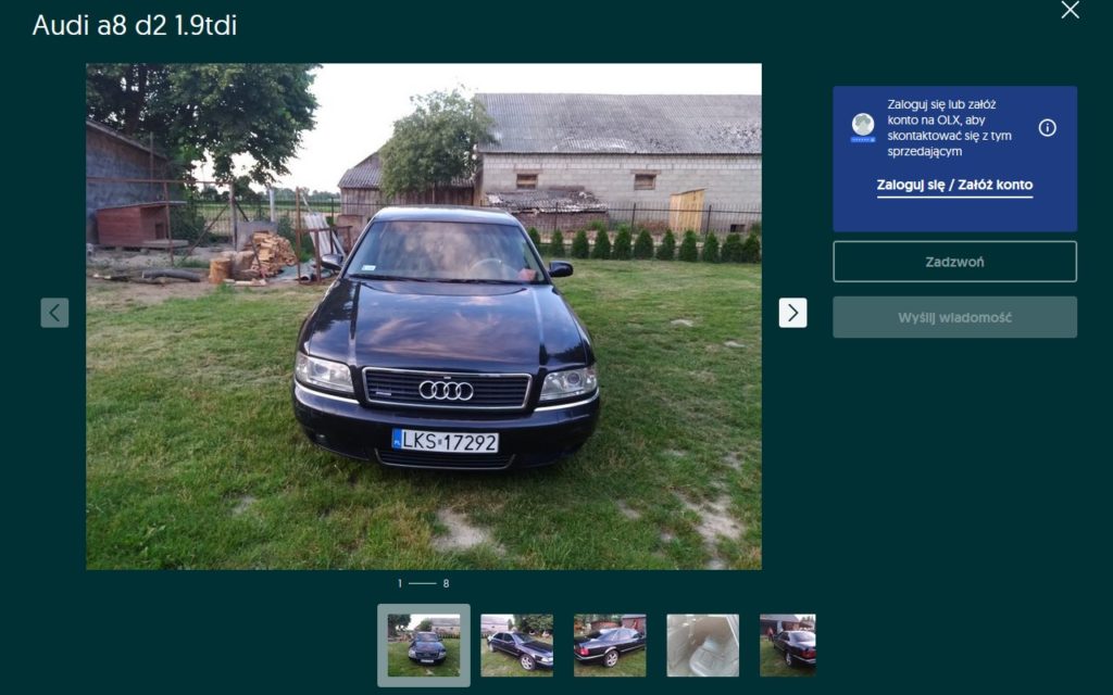 Audi A8 D2 TDI 