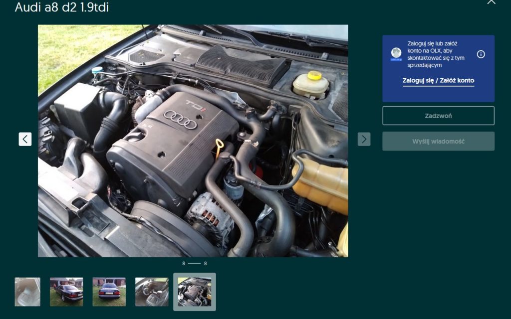 Audi A8 D2 TDI 