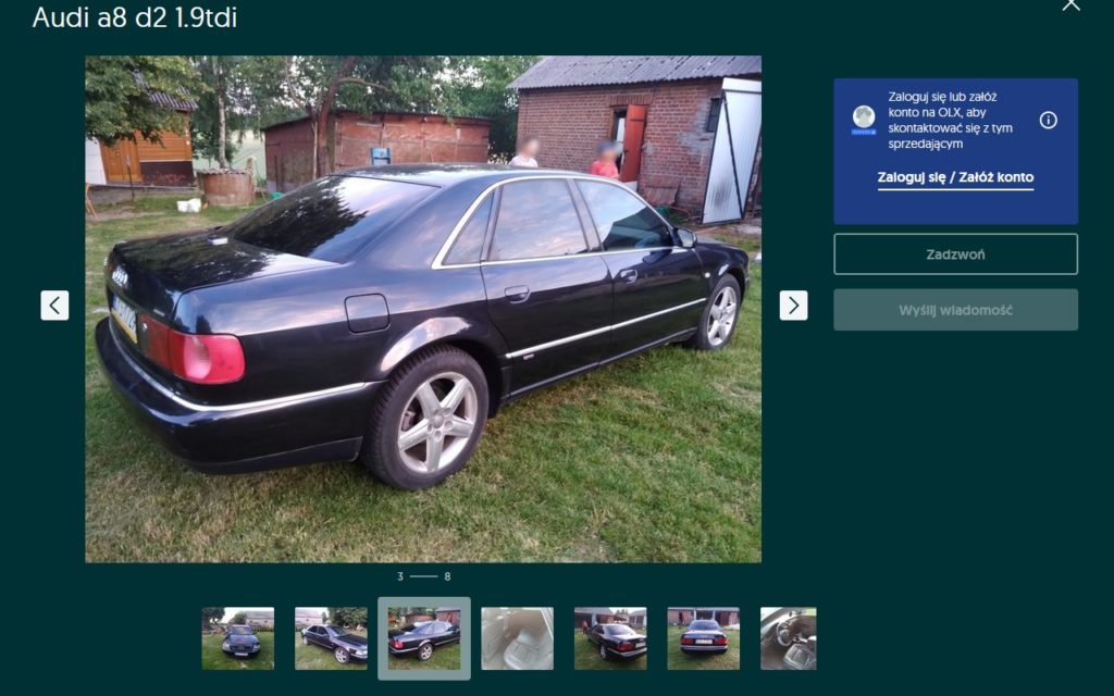 Audi A8 D2 TDI 