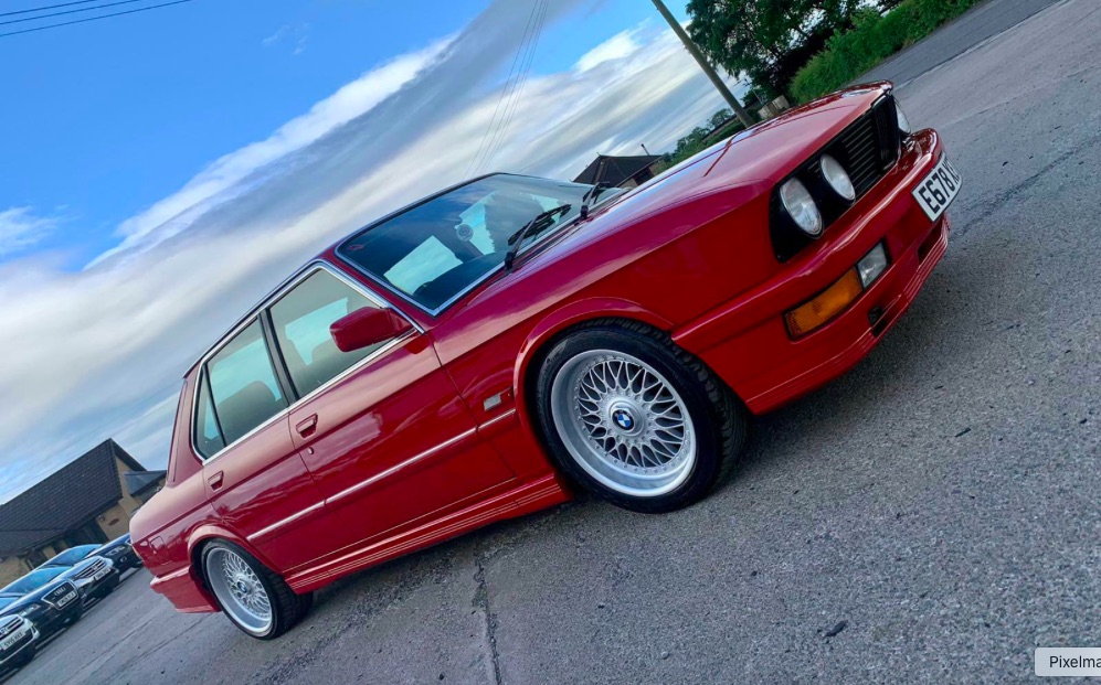 bmw e28 z dieslem od mercedesa