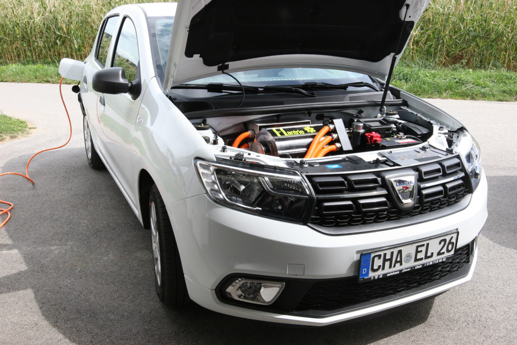 elektryczna Dacia Sandero