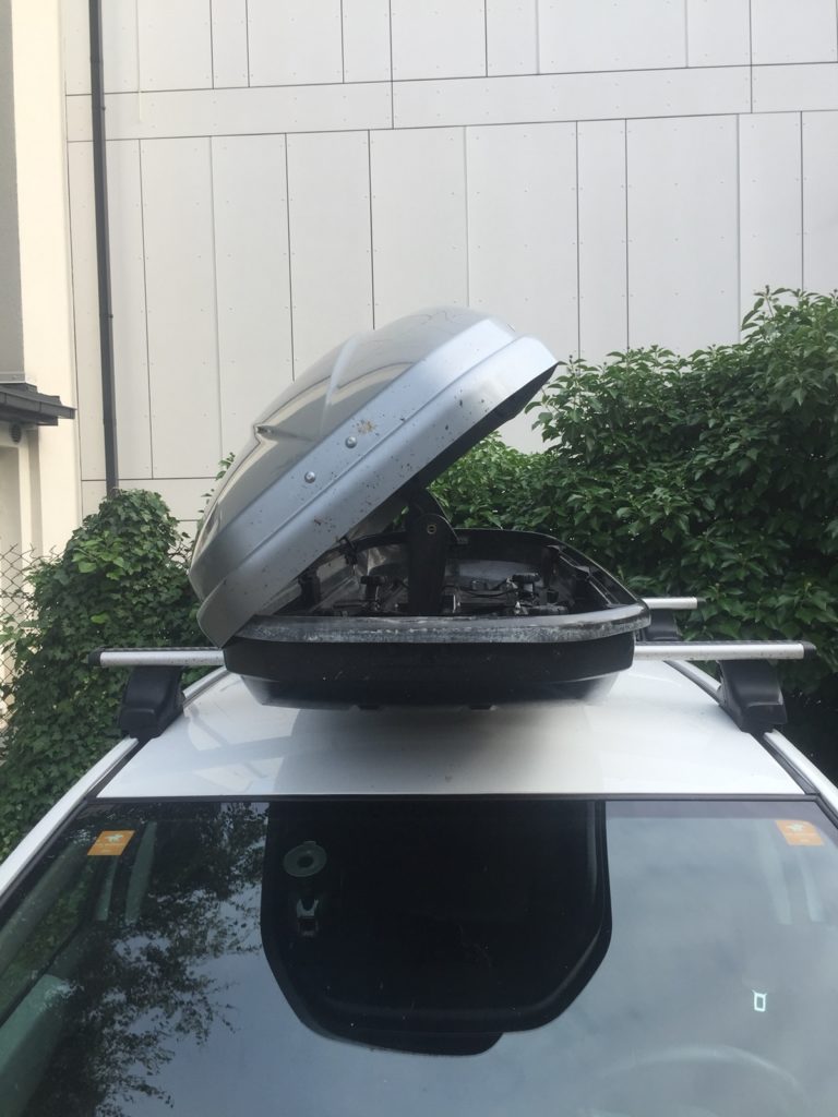 box dachowy thule 