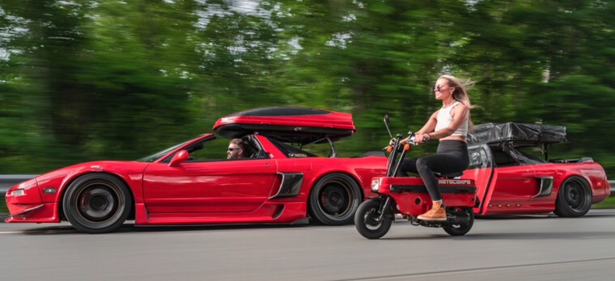honda nsx przyczepka