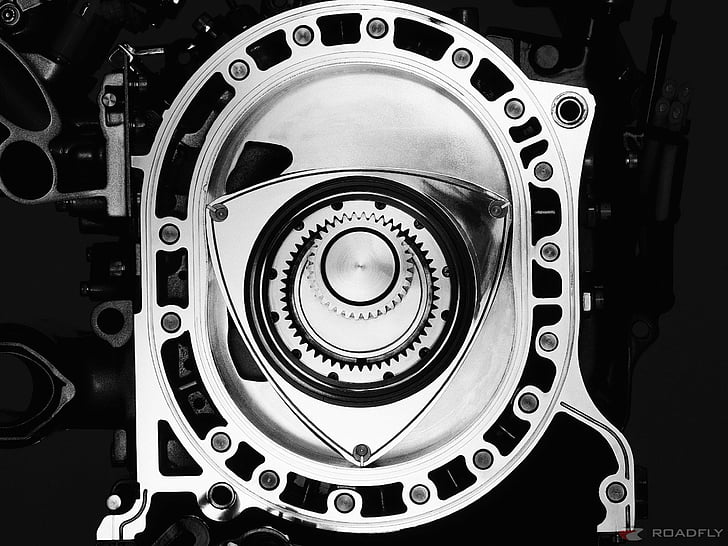 Mazda logo wankel