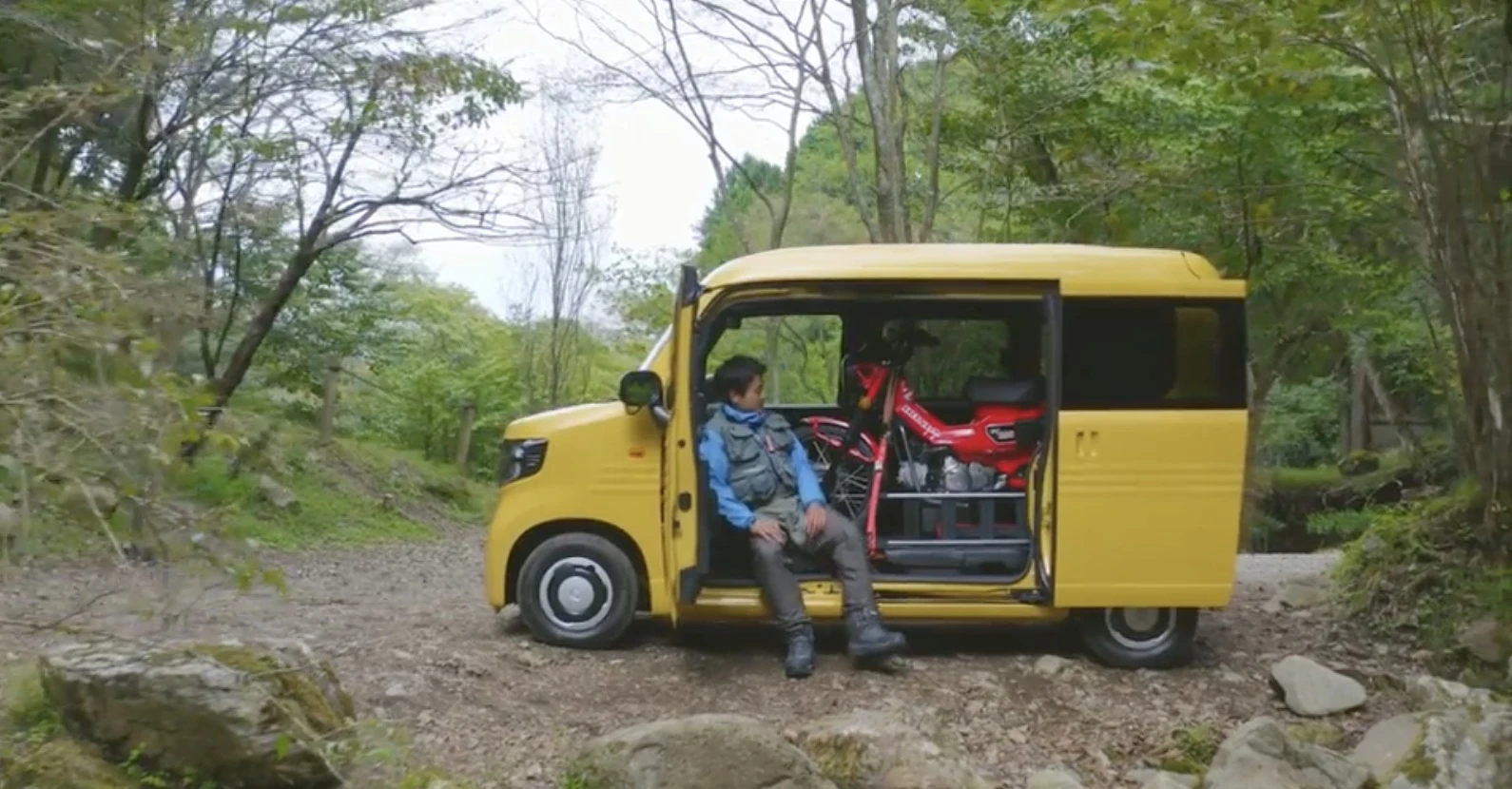 honda n-van kamper 