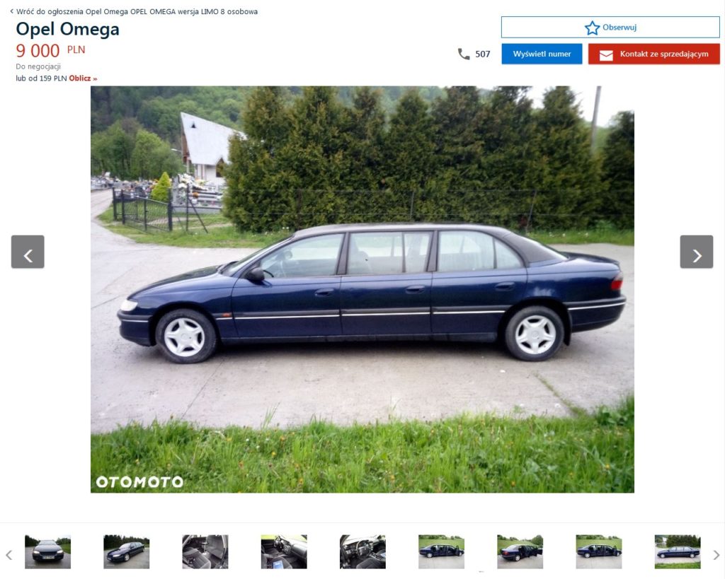 tanie auto do ślubu 