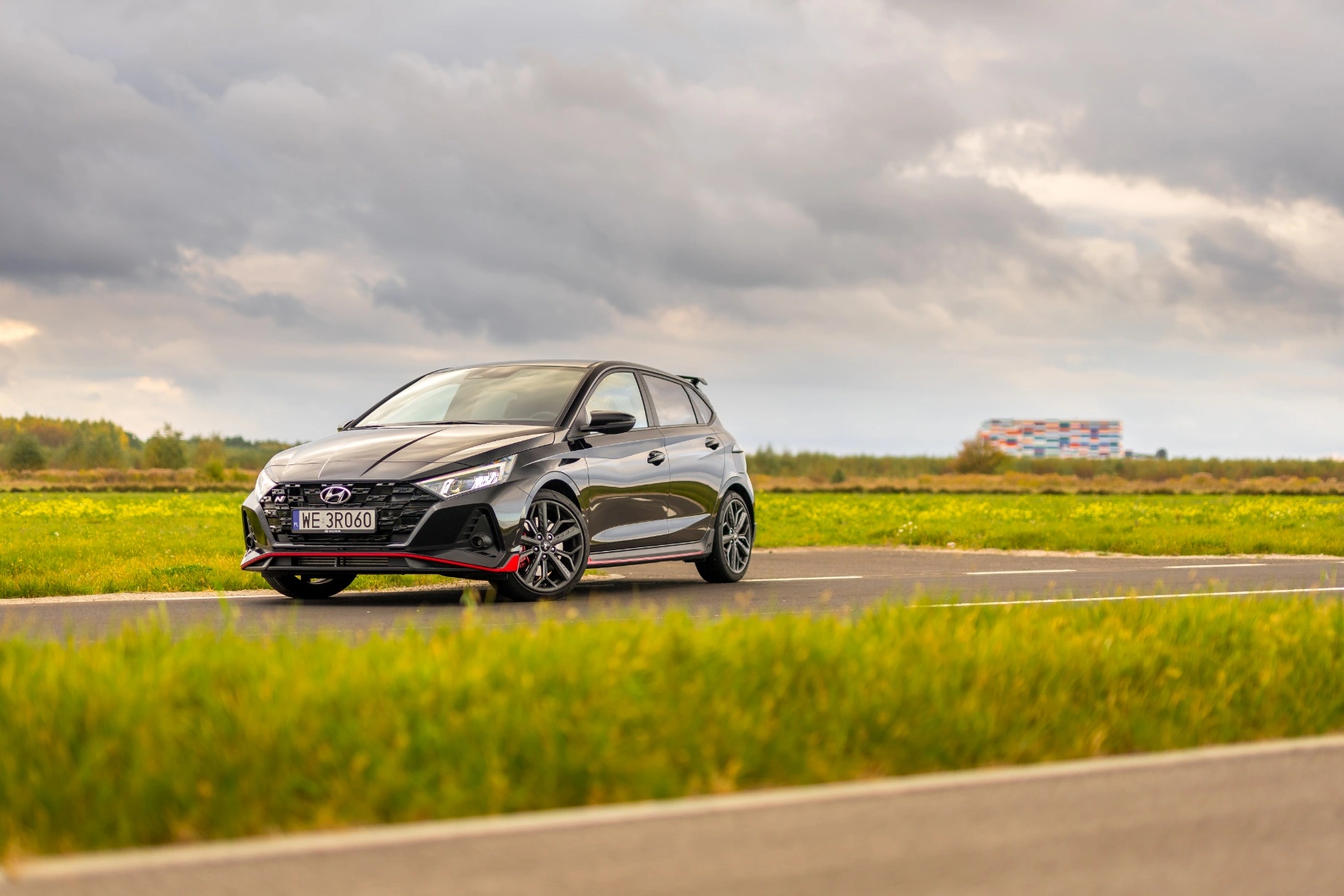Hyundai i20 N wykrywanie zakretow