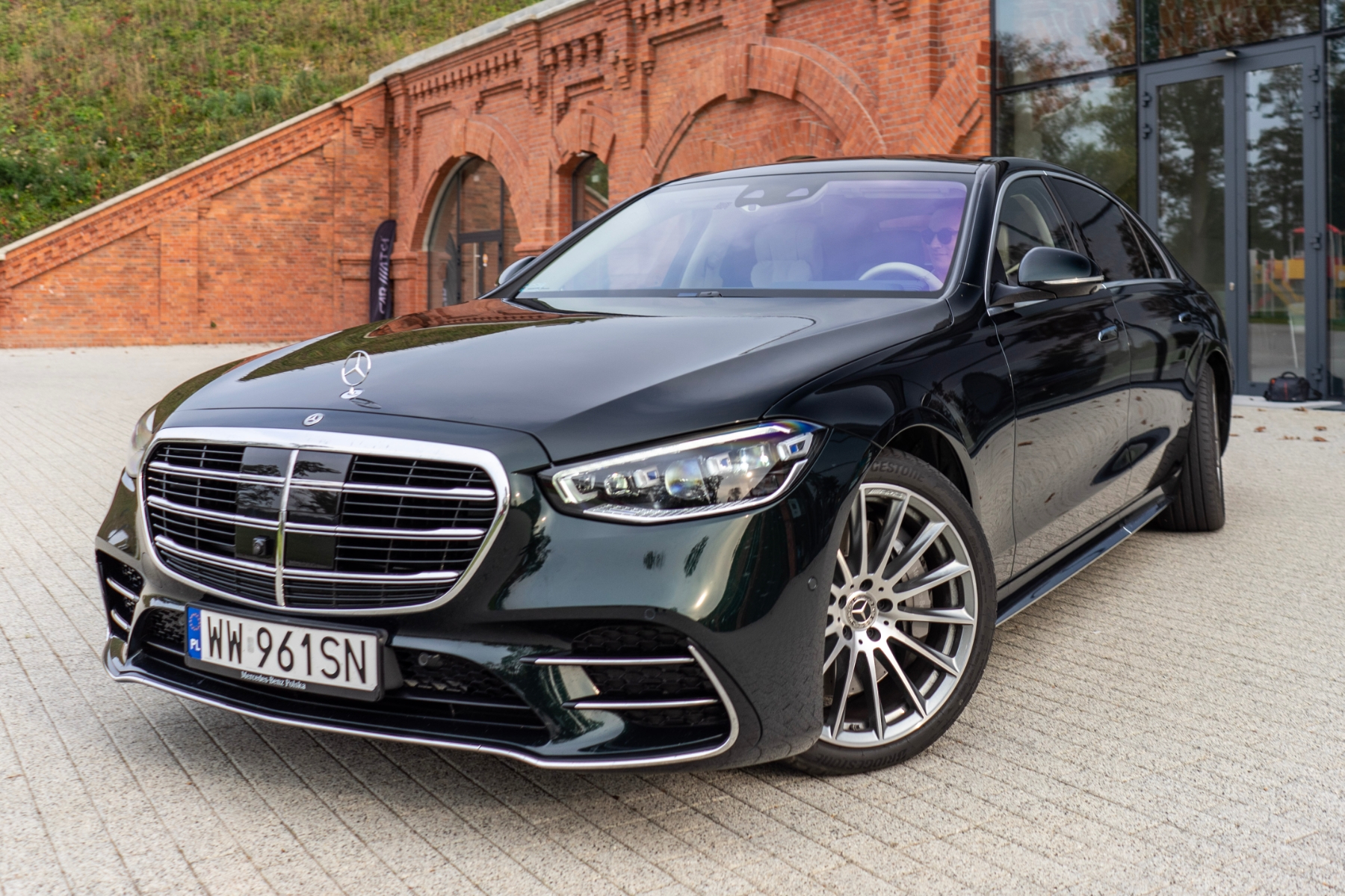 tylna oś skrętna Mercedes S 