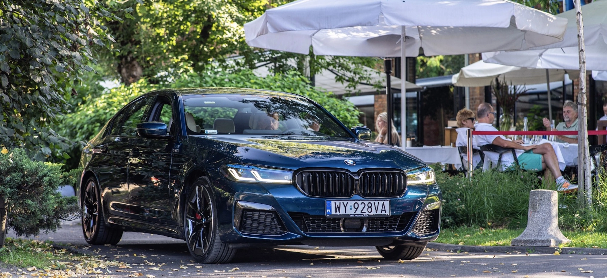 bmw 545e xDrive test