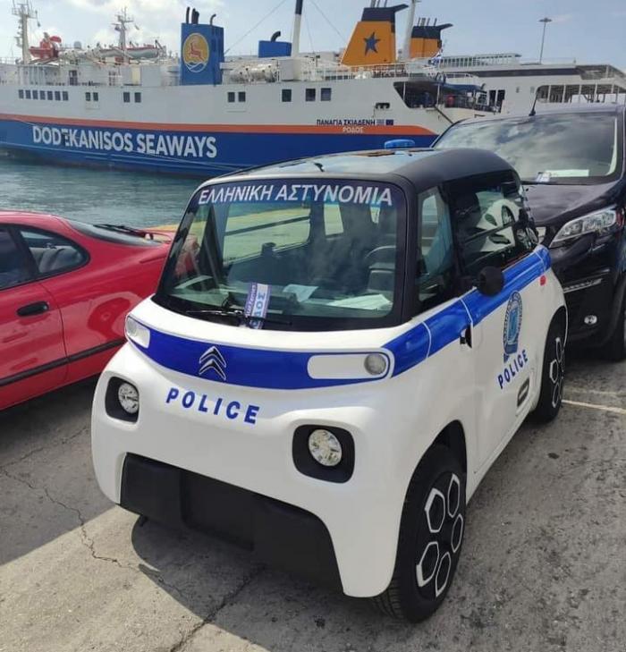 citroen ami w policji