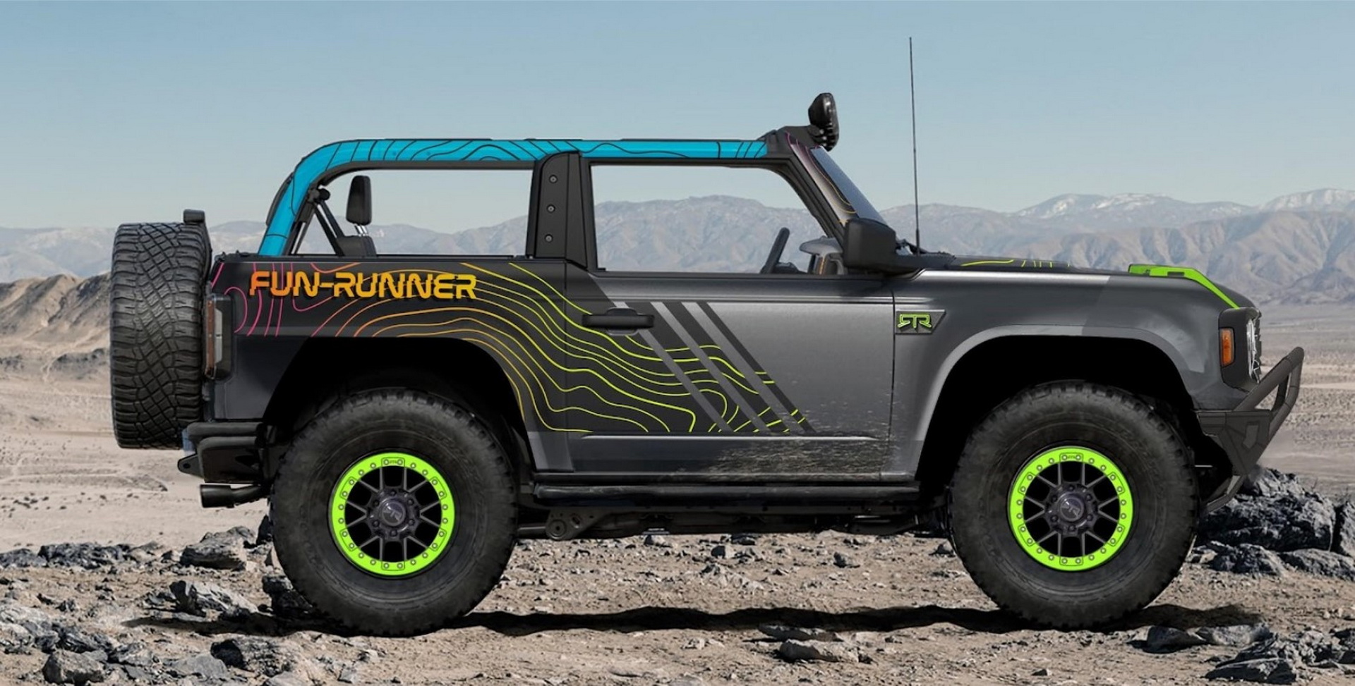 Ford Bronco po tuningu 