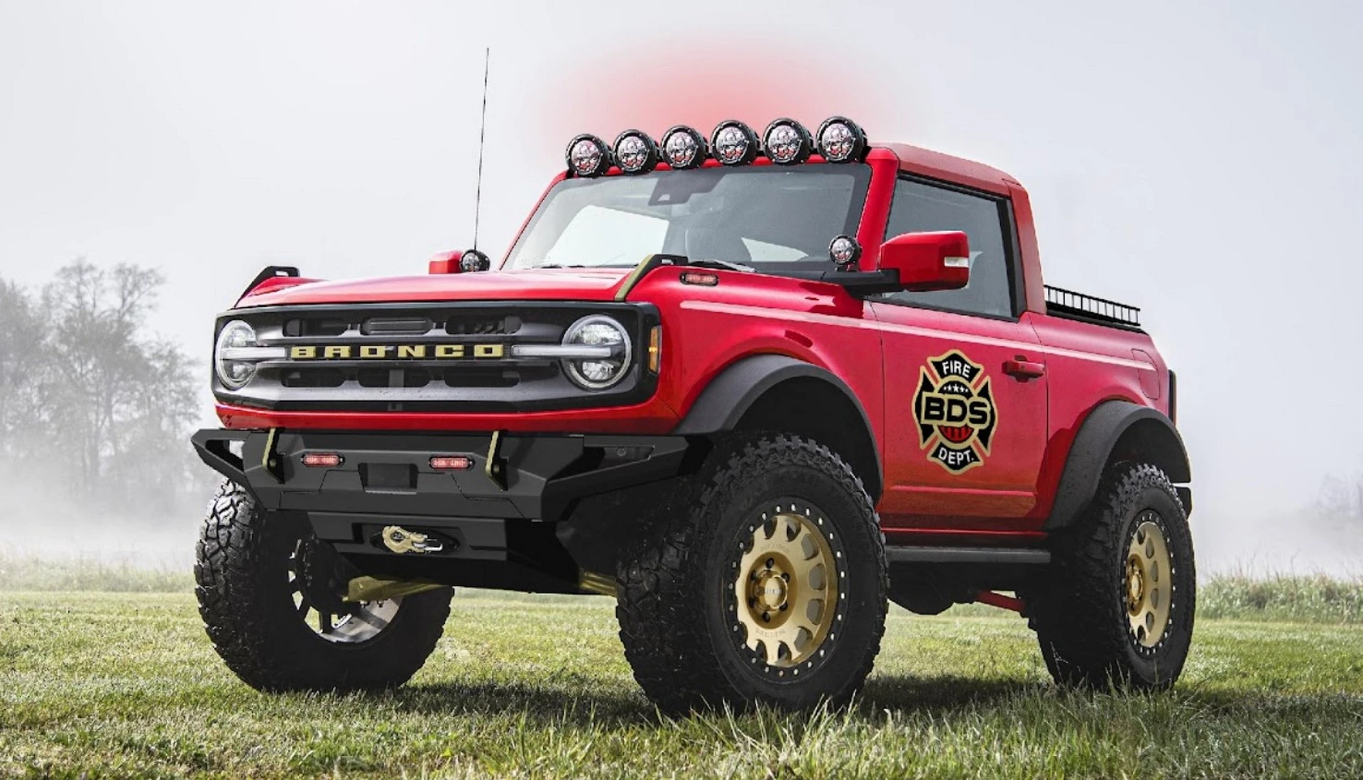 Ford Bronco po tuningu