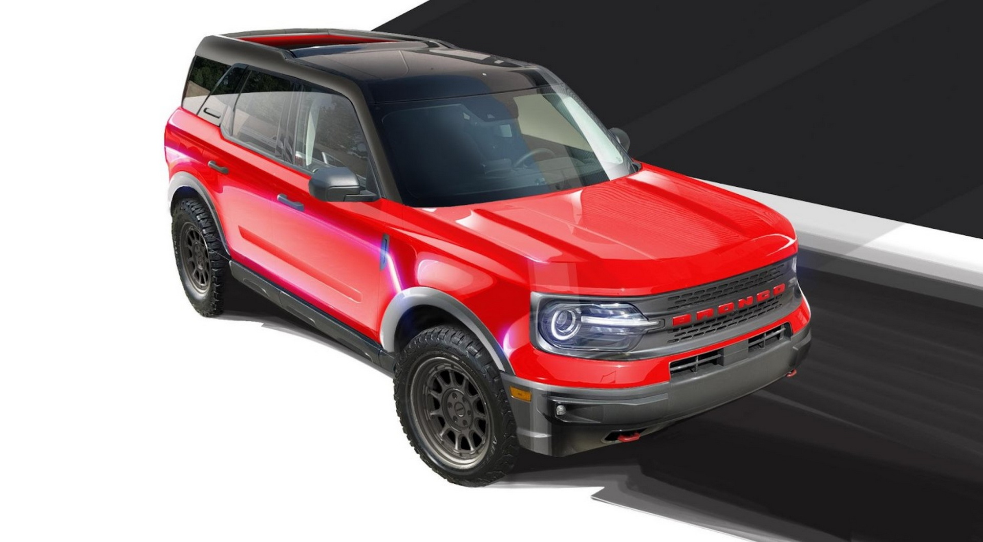 Ford Bronco po tuningu 