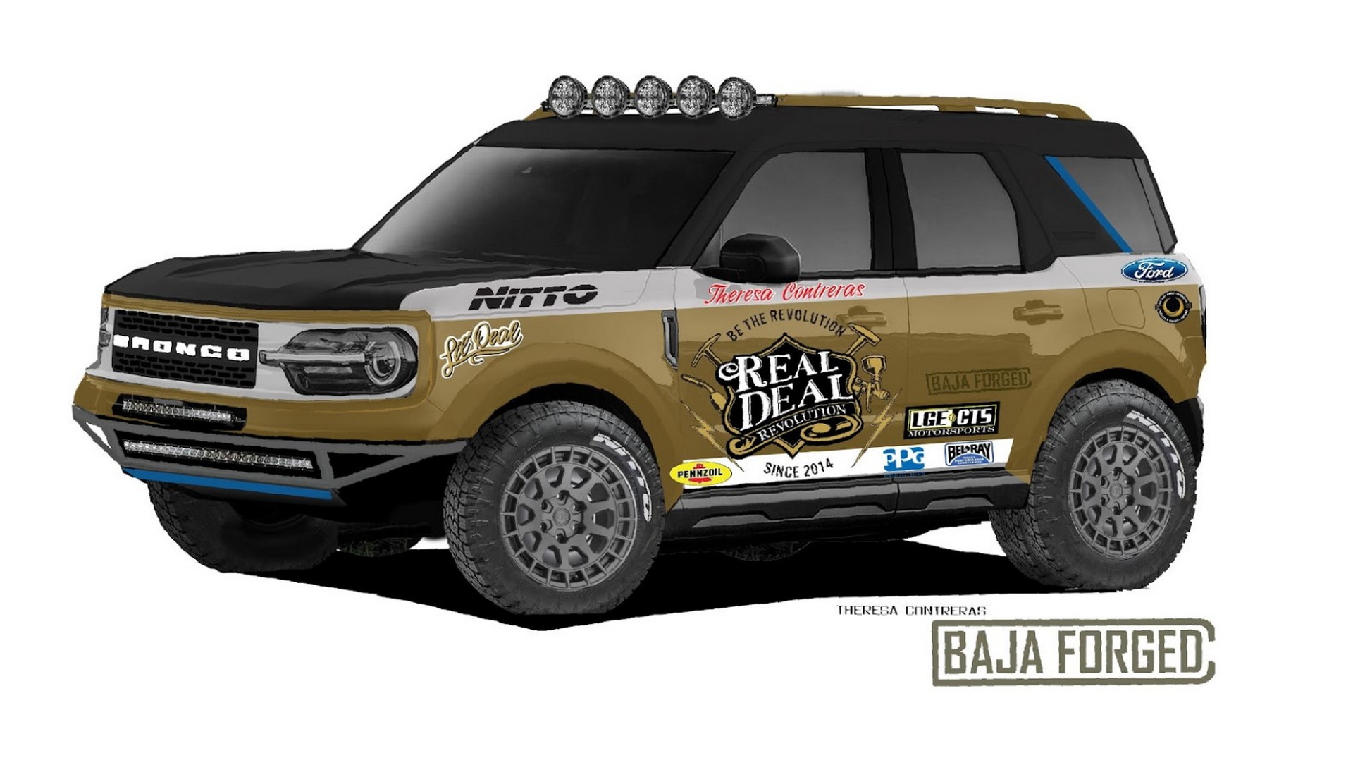 Ford Bronco po tuningu 