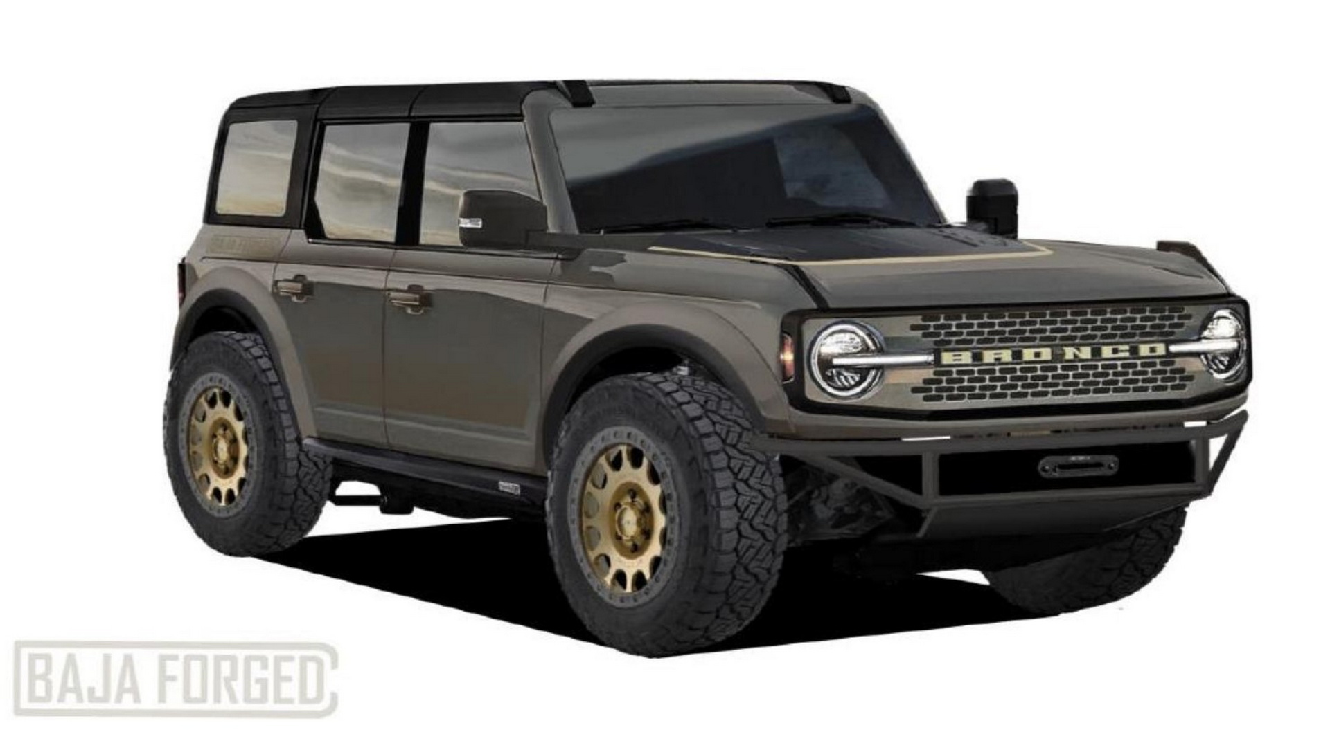 Ford Bronco po tuningu 
