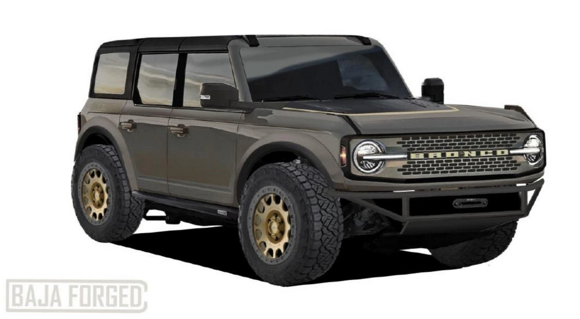 Ford Bronco po tuningu