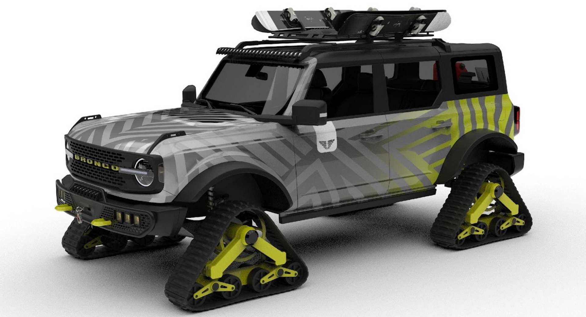 Ford Bronco po tuningu 