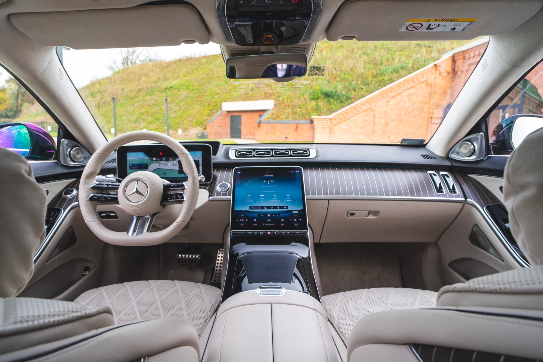 Mercedes S 500 test 