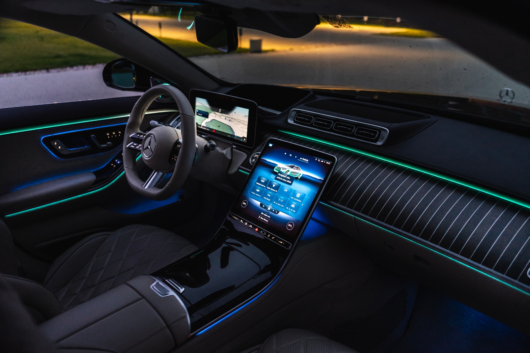 Mercedes S 500 test 