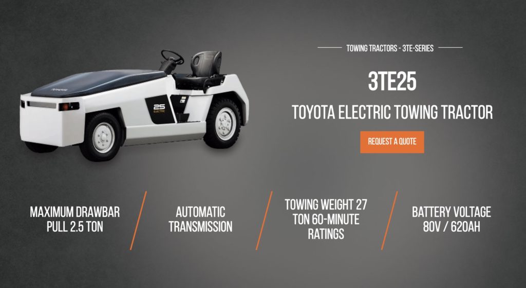 elektryczna Toyota 3TE25 