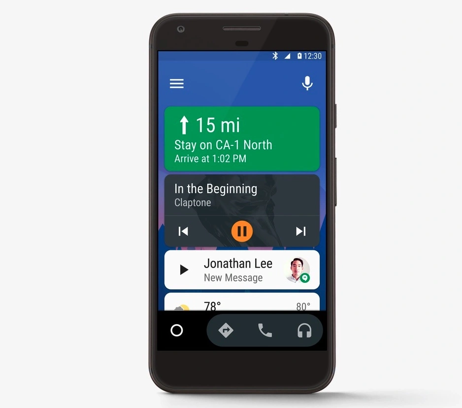 android auto telefon