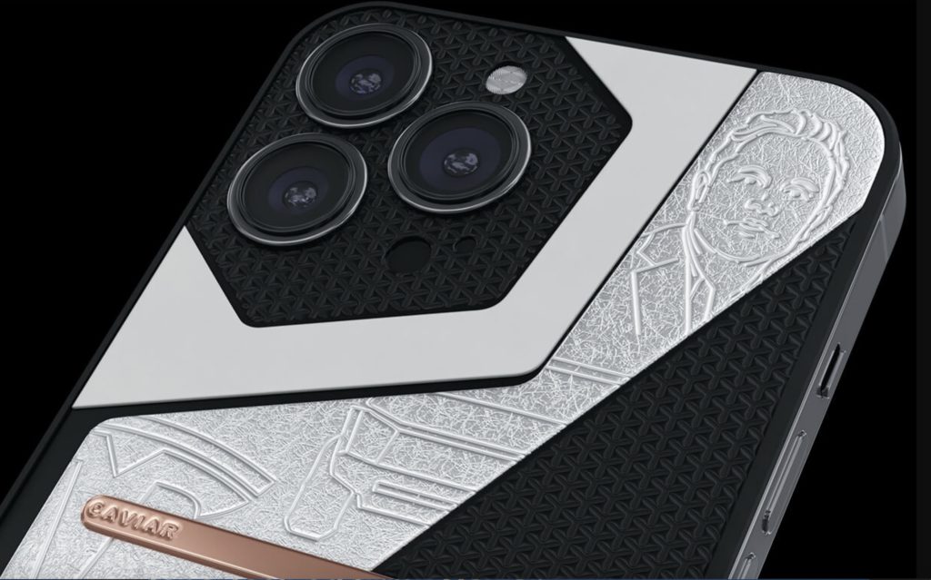 iphone caviar tesla 