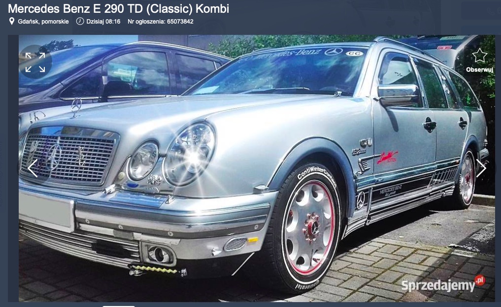 mercedes w210 kombi