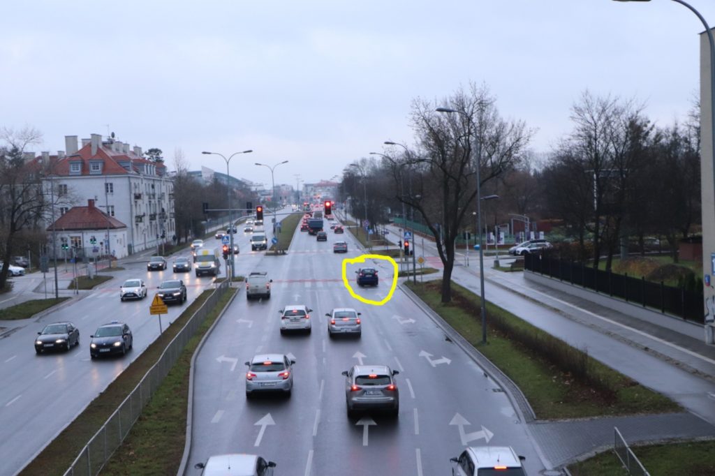 przejazd na czerwonym 