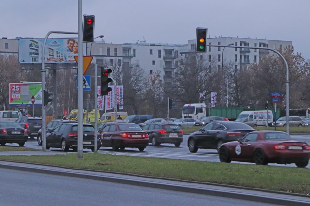 przejazd na czerwonym 