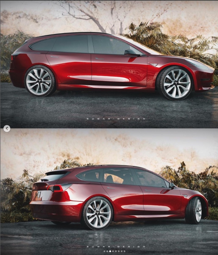 tesla model 3.5 kombi 