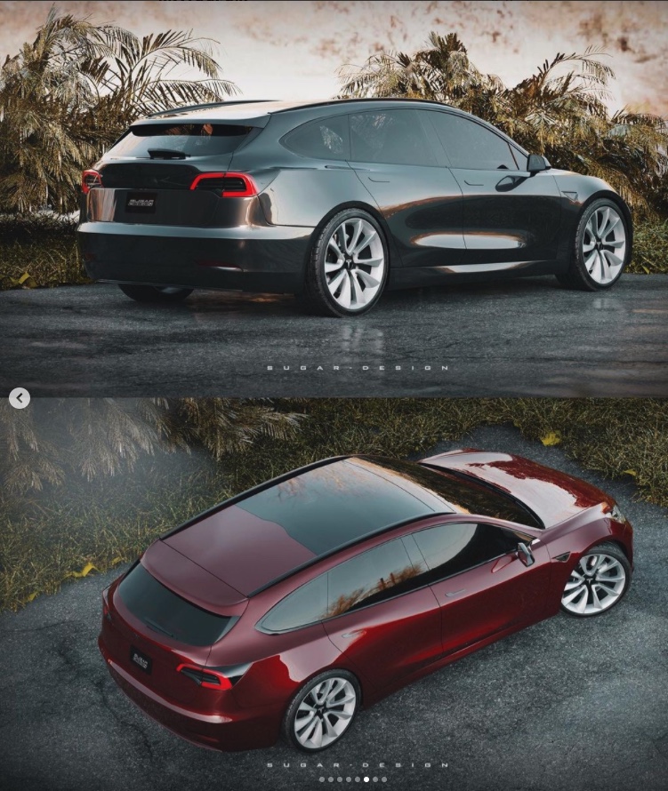 tesla model 3.5 kombi 