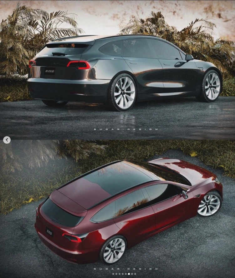 tesla model 3.5 kombi
