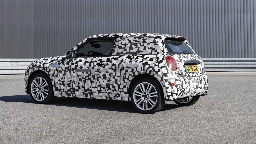 nowy elektryczny mini cooper s 
