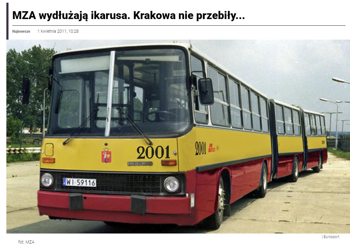dwuprzegubowy ikarus 293 