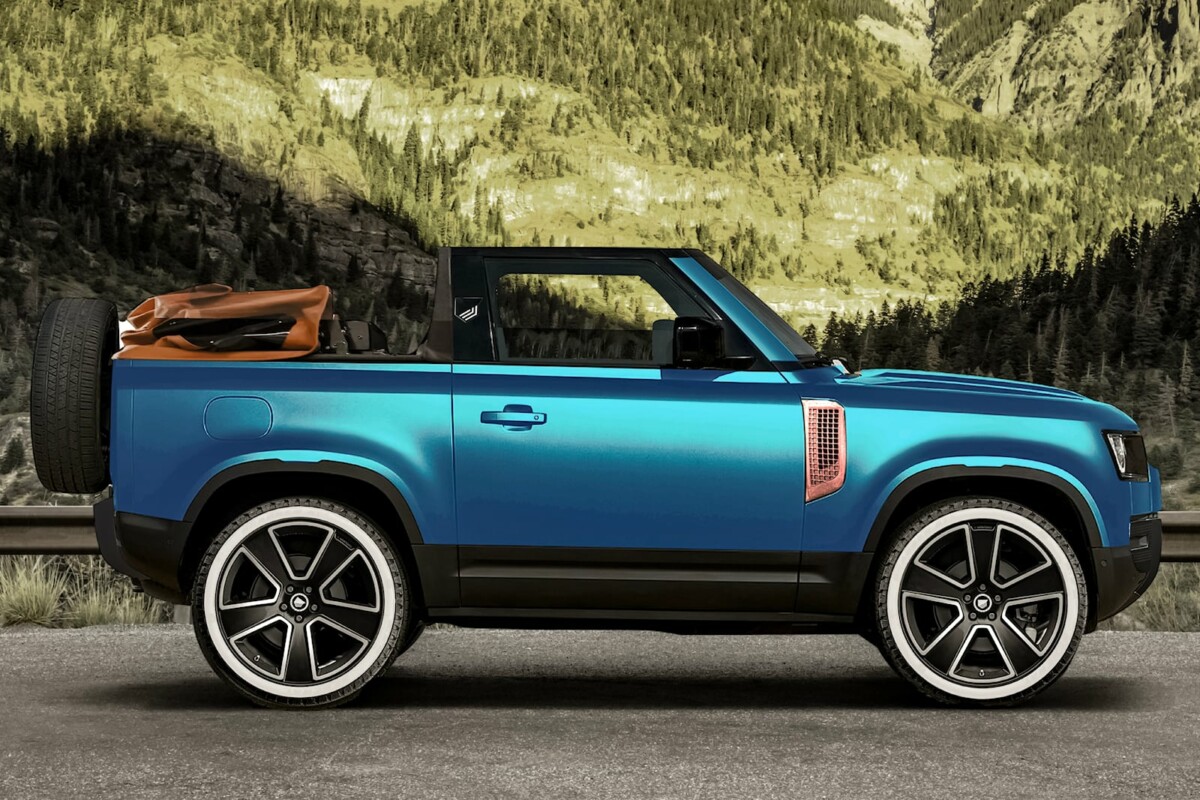 land rover defender cabrio