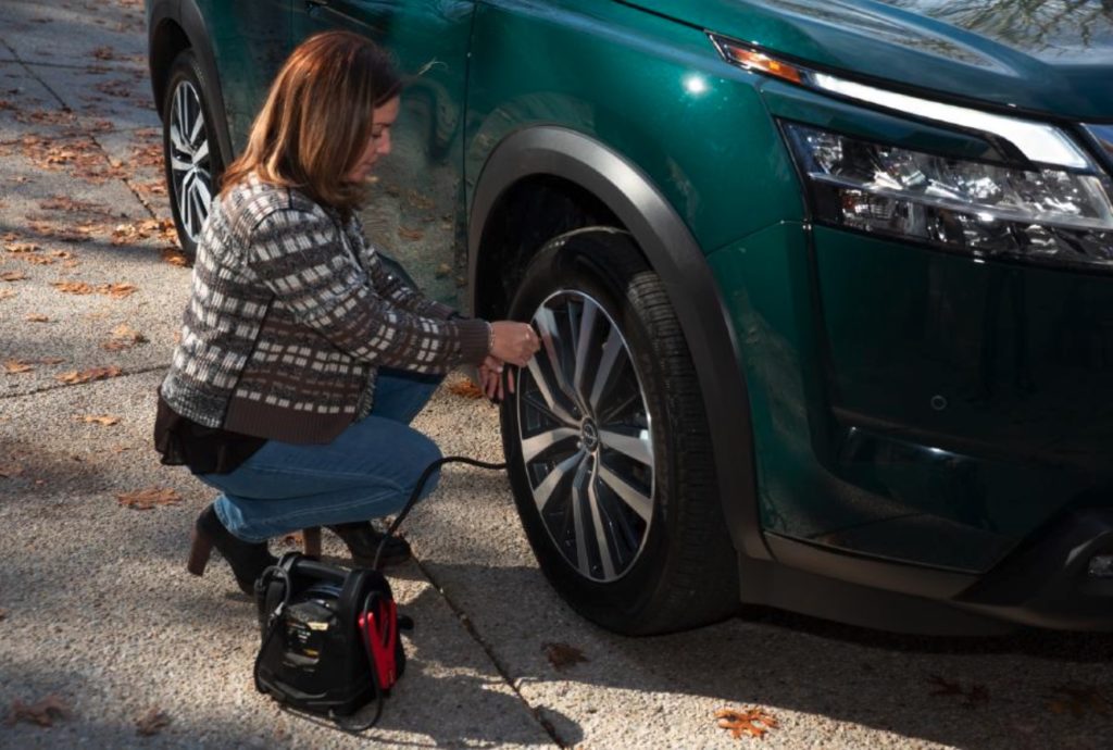 nissan easy tire fill alert 