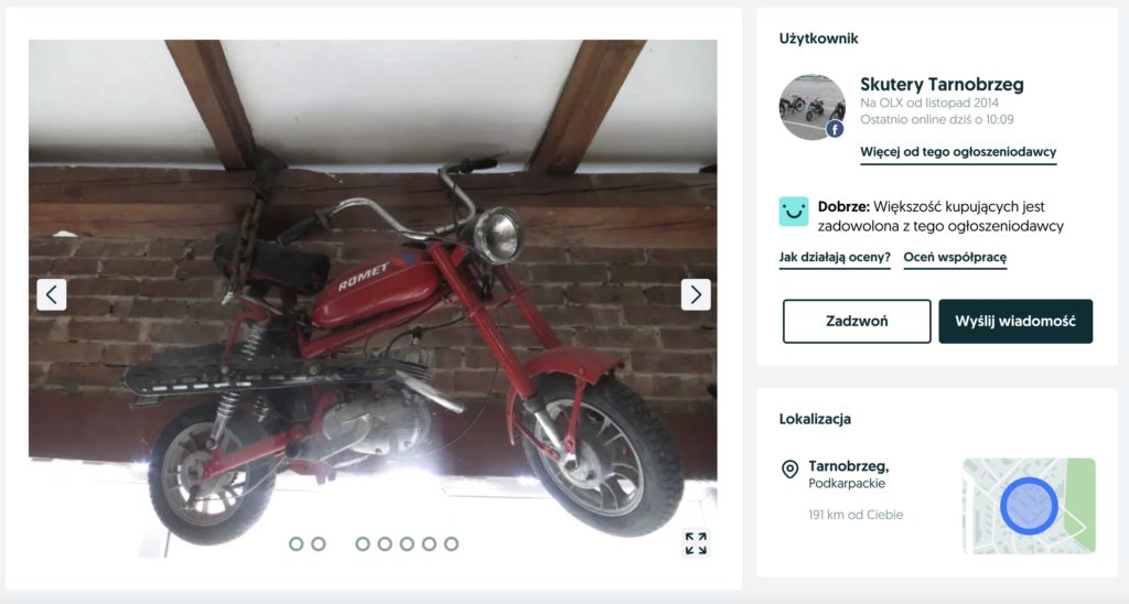 motorynki na sprzedaż 