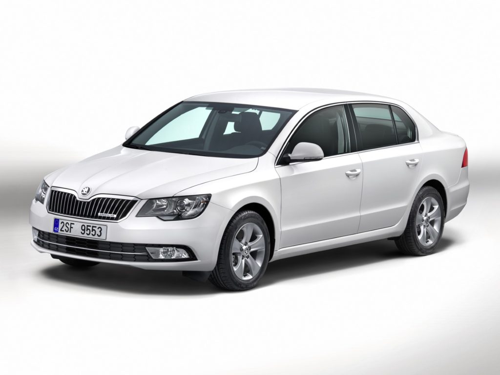 Skoda Superb II silniki 