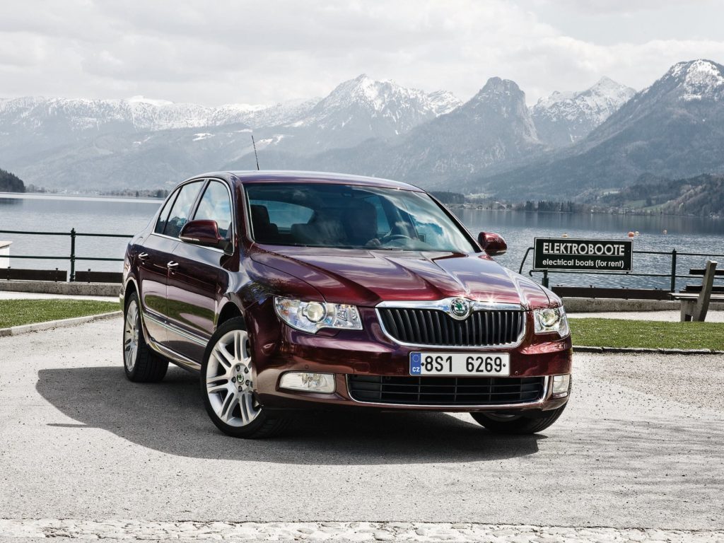 Skoda Superb II silniki 