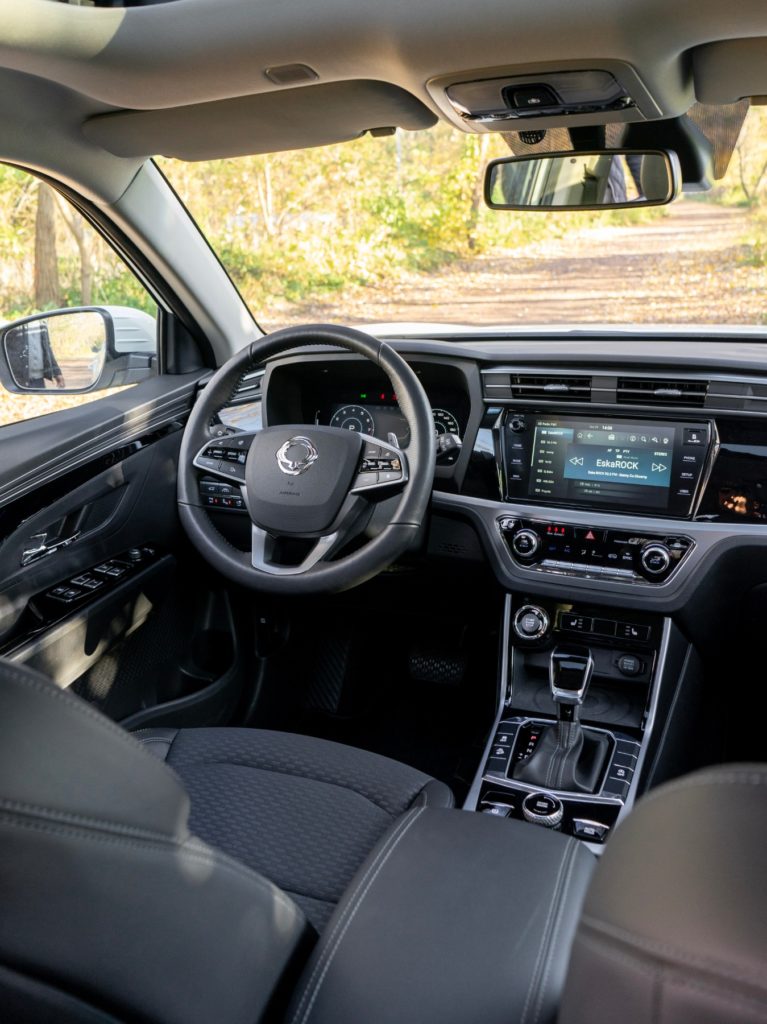 ssangyong korando test 