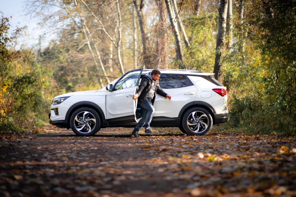 ssangyong korando test 