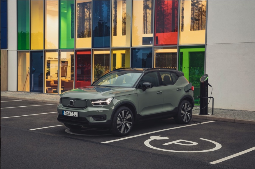 elektryczne volvo xc40 