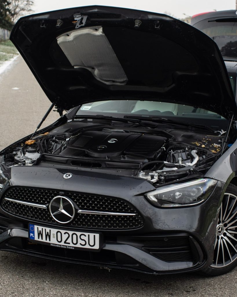mercedes c silnik 
