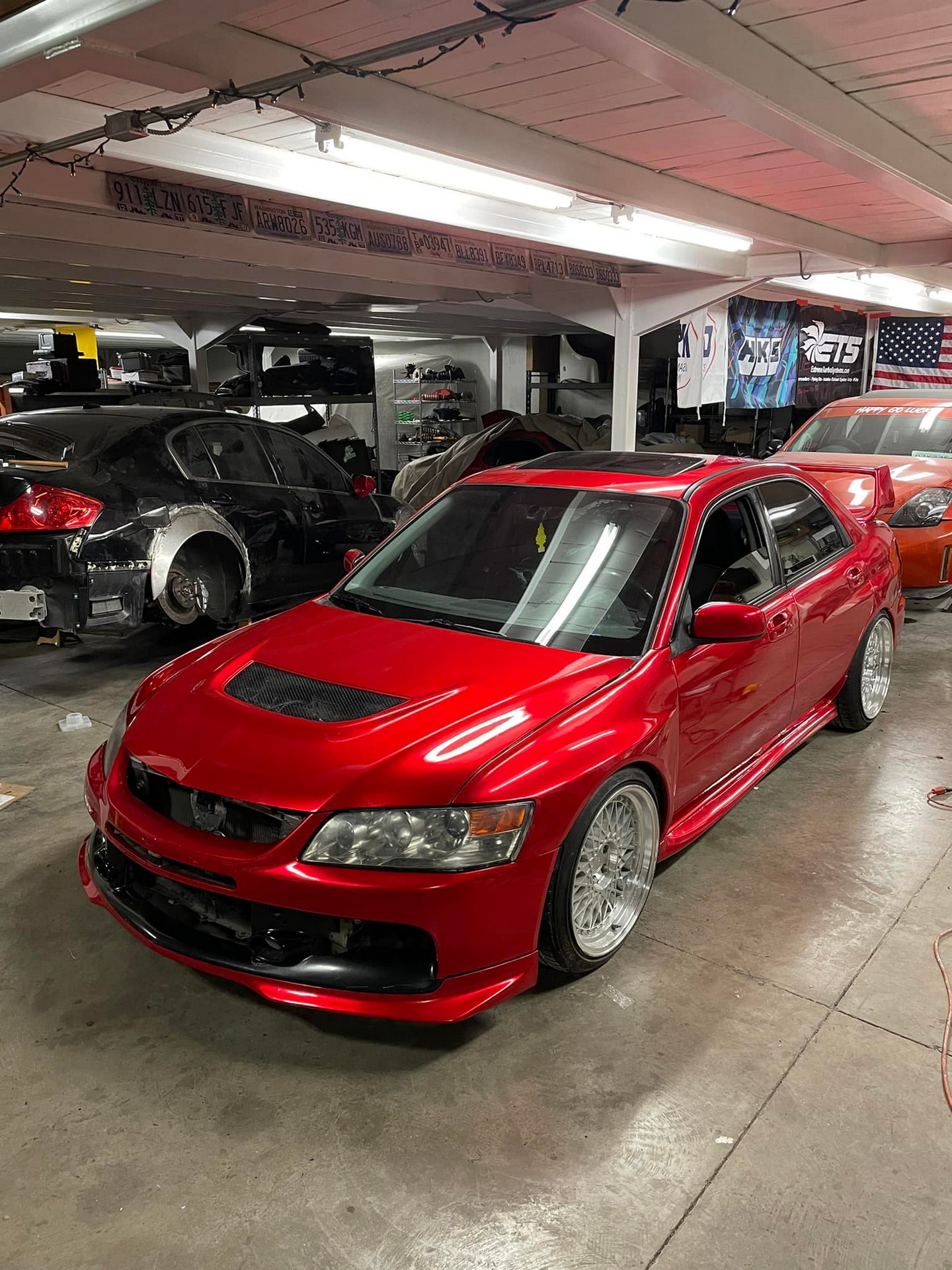 mitsubishi impreza subaru lancer 