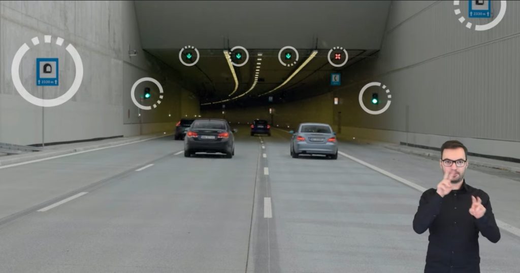 oznakowanie tunel 