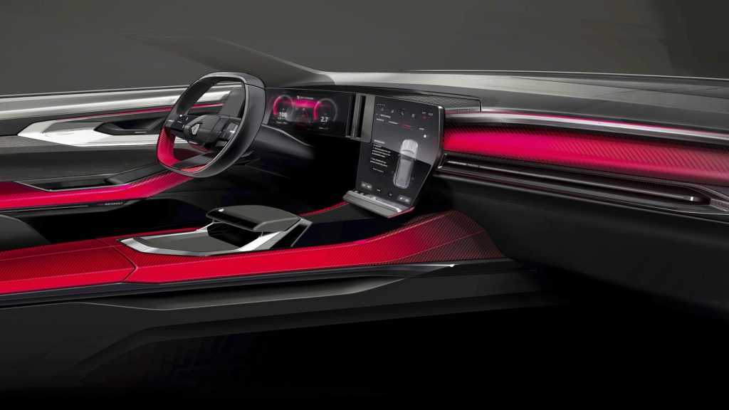 renault austral wnętrze 